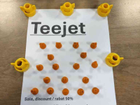 Other sprayers and accessories Teejet spuitdoppen uit voorraad, Sales 50% discount from stock