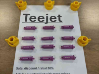 Other sprayers and accessories Teejet spuitdoppen uit voorraad, Sales 50% discount from stock