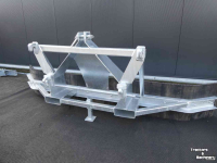 Rubber yard scraper Hofstede Rubberschuif met 3 aankoppelingem / euro / 3punt / lepel insteek.