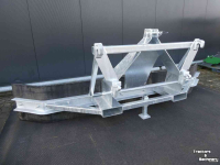 Rubber yard scraper Hofstede Rubberschuif met 3 aankoppelingem / euro / 3punt / lepel insteek.