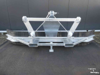 Rubber yard scraper Hofstede Rubberschuif met 3 aankoppelingem / euro / 3punt / lepel insteek.