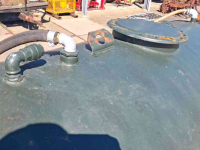 Fuel storage tank  mobiele tank met lekbak