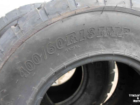 Wheels, Tyres, Rims & Dual spacers BKT 400/60R18 AW711 wagenband shovelband implementband