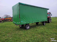 Agricultural wagon  Gijzen Zeilenwagen 6 mtr