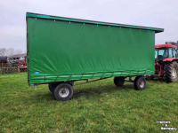 Agricultural wagon  Gijzen Zeilenwagen 6 mtr
