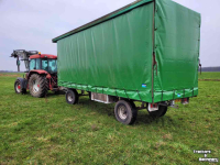 Agricultural wagon  Gijzen Zeilenwagen 6 mtr