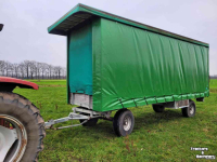 Agricultural wagon  Gijzen Zeilenwagen 6 mtr