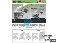 Irrigation hose reel Beinlich Beregeningskanon Sime Reflex Met 1 Timer Rotorkit