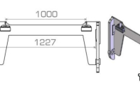 Other attachments and accessories Qmac HAKENSET: CLAAS TARGO FEM3