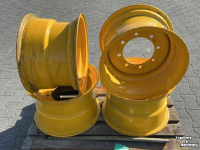 Wheels, Tyres, Rims & Dual spacers JCB W11x20 - W13x20 Velgen Felgen Rims