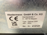Sweeper Westermann Optimal 2300 frontaanbouw