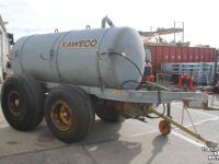 Slurry tank Kaweco 4200 liter mesttank giertank verdringerpomp wormpomp pomptankwagen