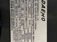 Mini-Excavator New Holland New Holland E30C Case CX30C/ Snelwissel - DAEMO DMQ27 Parts nr:32MK-95110CG