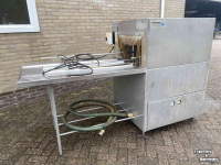 Box-washer  Van de Vecht, kistenwasser, RVS