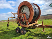 Irrigation hose reel Irrifrance regenhaspel 90-300 Turbine