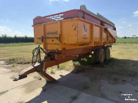 Dumptrailer Veenhuis 13000 Veenhuis 13 ton kipper silage kipper