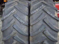 Wheels, Tyres, Rims & Dual spacers Mitas 540/65R28 AC65 met 20mm