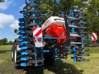 Disc harrow Lemken Heliodor K9/500 met zaaiopbouw Kuhn/Rauch