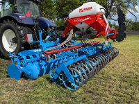 Disc harrow Lemken Heliodor K9/500 met zaaiopbouw Kuhn/Rauch