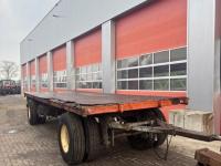 Agricultural wagon  Platte wagen / Landbouwwagen / Materiaalwagen /  Werktuigenwagen / Balenwagen / Vierwielige wagen