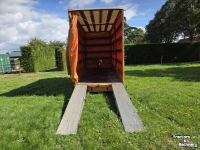 Ramp trailer Kersten 4t kuip dieplader 550x198cm oprijwagen