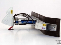 Rubber yard scraper Qmac Modulo 210 cm rubberschuif modderschuif erfschuif aanbouw Kramer