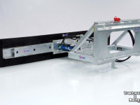 Rubber yard scraper Qmac 180 HYDR SCHUIN MUSTANG 406-506