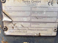 Mini-Excavator  Terex tc20 Minigraver