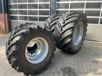 Wheels, Tyres, Rims & Dual spacers BKT 900/50r42 en 600/65r28