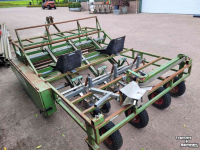 Transplanter Basrijs 4 rij  perspot plantmachine