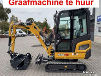 Excavator XCMG Verhuur | huren 2t graafmachine €115 dag