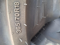 Wheels, Tyres, Rims & Dual spacers BKT 365/70R18