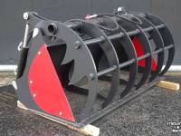 Silage Grabbucket / Grabfork Hofstede Pelikaanbak kuil silage bak grijper Paus aankoppeling