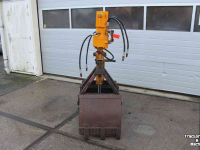 Clamshell buckets  Knijperbak 60cm grondknijper hangende knijper grijperbak hydraulische rotator