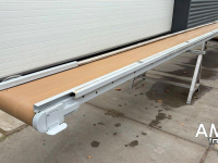 Conveyor  10100X550 TRANSPORTBAND VLAKKE BAND FLAT BELT CONVEYOR BELT FLACHBAND FÖRDERBAND