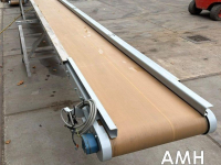 Conveyor  10100X550 TRANSPORTBAND VLAKKE BAND FLAT BELT CONVEYOR BELT FLACHBAND FÖRDERBAND