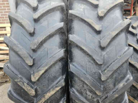 Wheels, Tyres, Rims & Dual spacers Michelin 20.8R38 en 16.9R28 Agribib. 35 mm