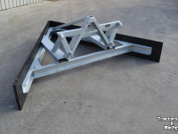 Rubber yard scraper Qmac V-SCHUIF 250 ACCORD +  EURO