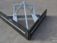 Rubber yard scraper Qmac V-SCHUIF 250 ACCORD +  EURO