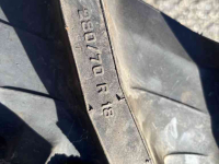 Wheels, Tyres, Rims & Dual spacers Trelleborg 420/70R24 & 280/70R18 Demontage