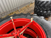 Wheels, Tyres, Rims & Dual spacers Good Year 16.9R38 5 ster dubbellucht