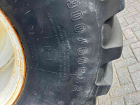 Wheels, Tyres, Rims & Dual spacers Firestone Set ALL TRACTION 23 Nok 40mm  900/60R32 compleet op Velg aansluiting 280/335/10gaats