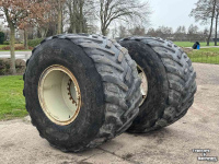 Wheels, Tyres, Rims & Dual spacers Michelin 1050/50R32