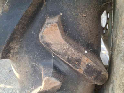Wheels, Tyres, Rims & Dual spacers Ford 16.9 R 38 Ploegbanden met velg