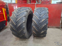 Wheels, Tyres, Rims & Dual spacers Michelin VF650/60R38 XeoBIB