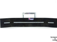 Rubber yard scraper Qmac 180 VAST MET GIANT AANSLUITING