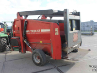 Silage grab-cutter wagon Trioliet UKW5000 uitkuilwagen voerwagen voerdoseerwagen
