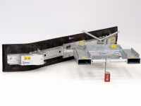 Manure scraper Qmac Modulo Rubber Manure Scraper Blade Gummischieber
