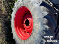 Wheels, Tyres, Rims & Dual spacers Michelin 580/70r38  520/70r34