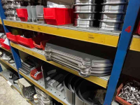 Diverse new spare-parts Börger / Vogelsang mestpomp onderdelen